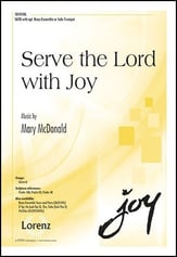 Serve the Lord with Joy SATB choral sheet music cover